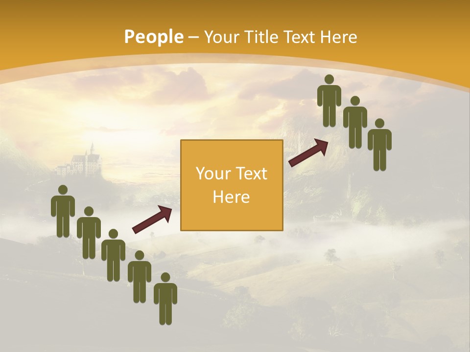 Nature Fog Concept PowerPoint Template