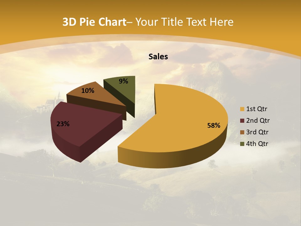 Nature Fog Concept PowerPoint Template