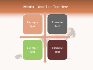 Girl Young Workout PowerPoint Template