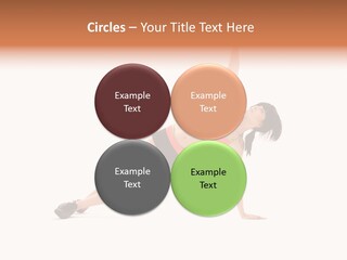 Girl Young Workout PowerPoint Template
