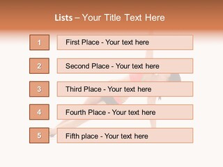 Girl Young Workout PowerPoint Template