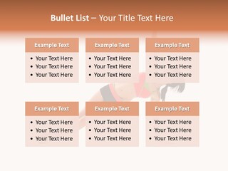 Girl Young Workout PowerPoint Template