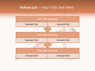 Girl Young Workout PowerPoint Template