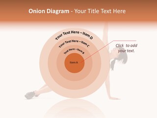 Girl Young Workout PowerPoint Template