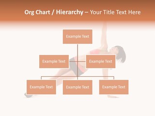 Girl Young Workout PowerPoint Template