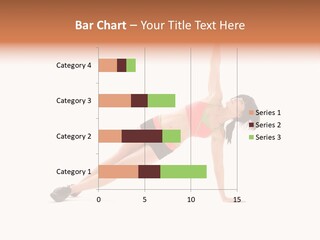 Girl Young Workout PowerPoint Template