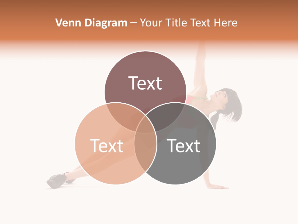 Girl Young Workout PowerPoint Template