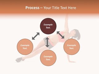 Girl Young Workout PowerPoint Template