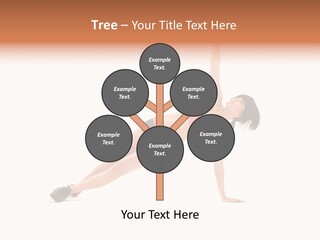 Girl Young Workout PowerPoint Template