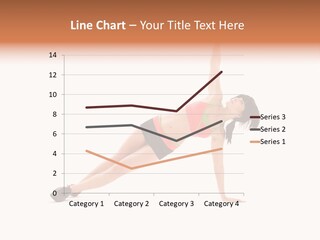 Girl Young Workout PowerPoint Template