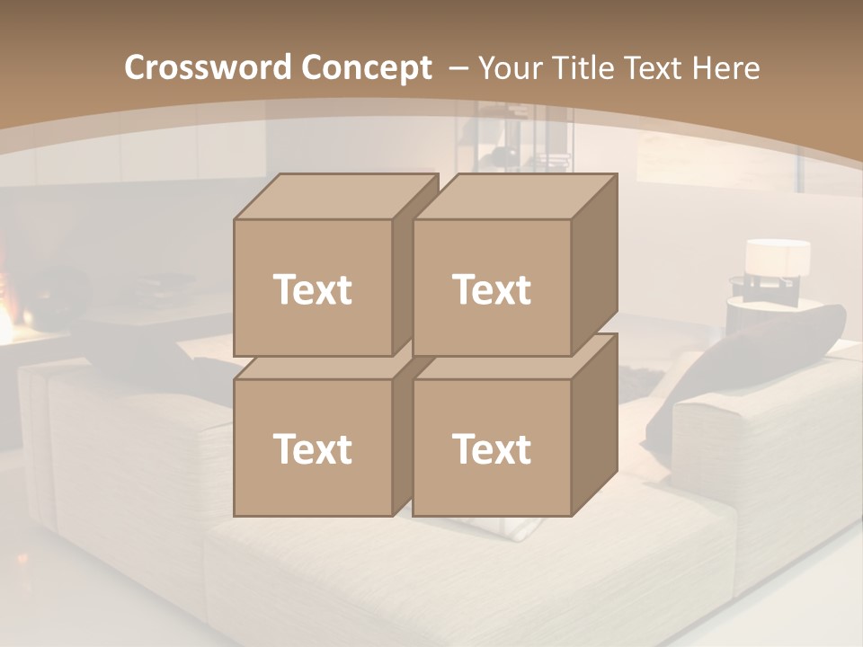 Holiday Colour House PowerPoint Template