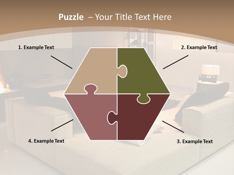 Holiday Colour House PowerPoint Template