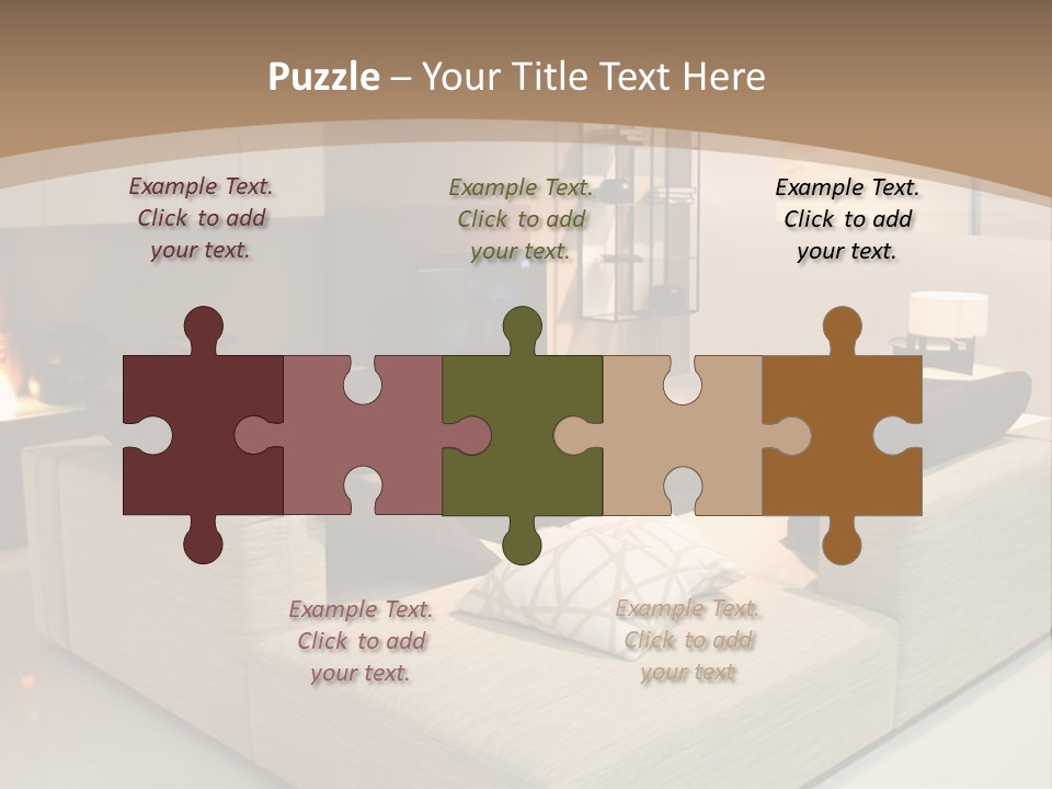Holiday Colour House PowerPoint Template