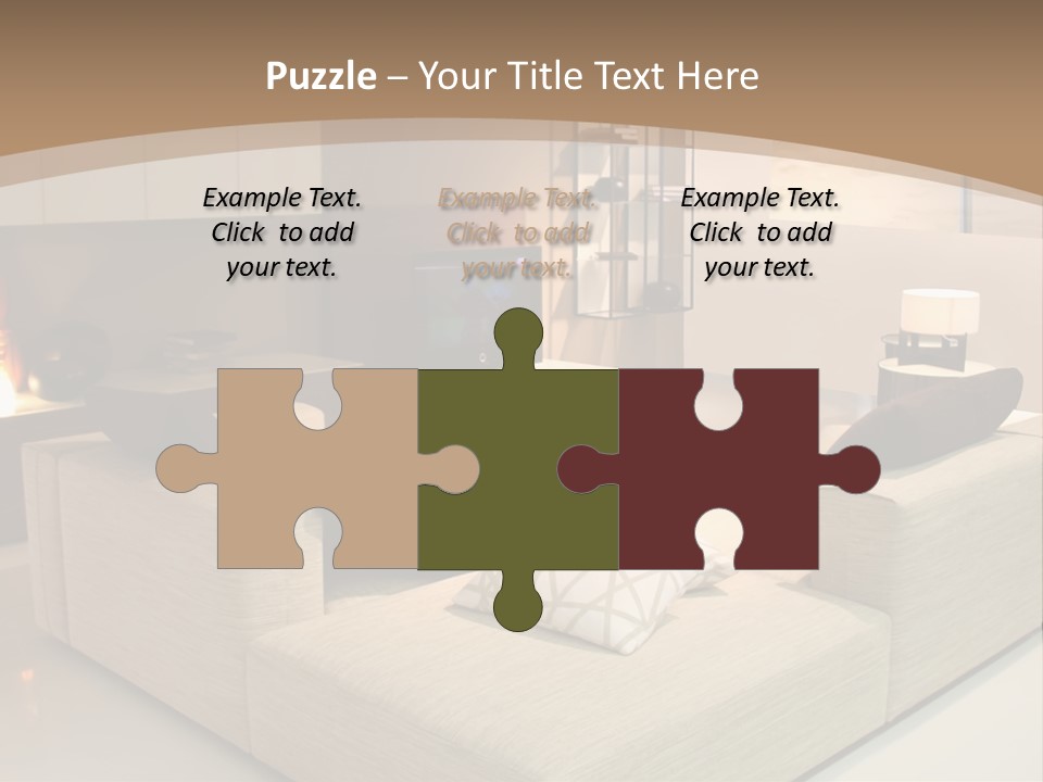 Holiday Colour House PowerPoint Template