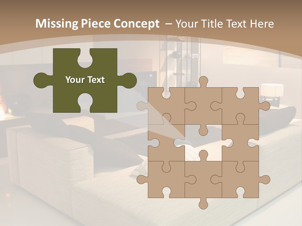 Holiday Colour House PowerPoint Template