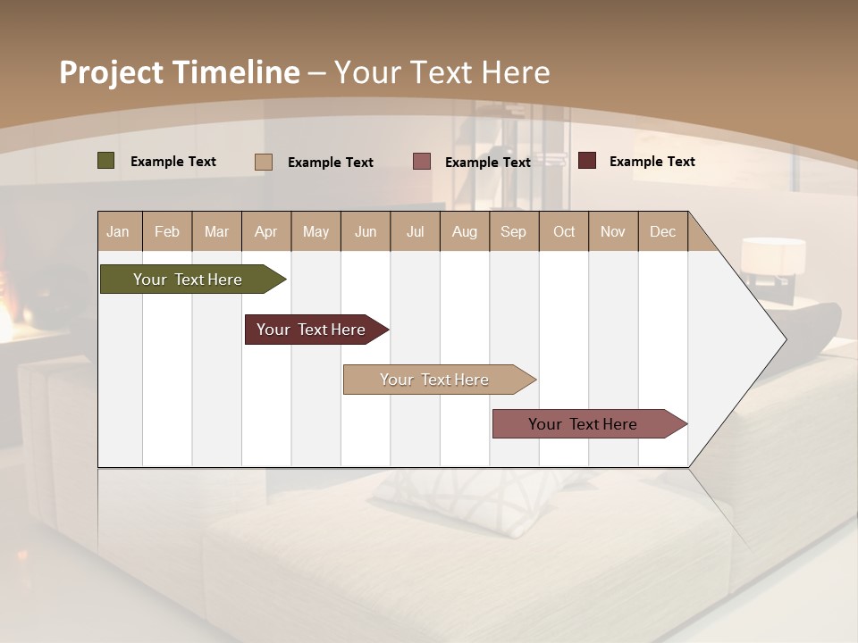 Holiday Colour House PowerPoint Template