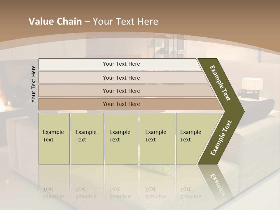 Holiday Colour House PowerPoint Template