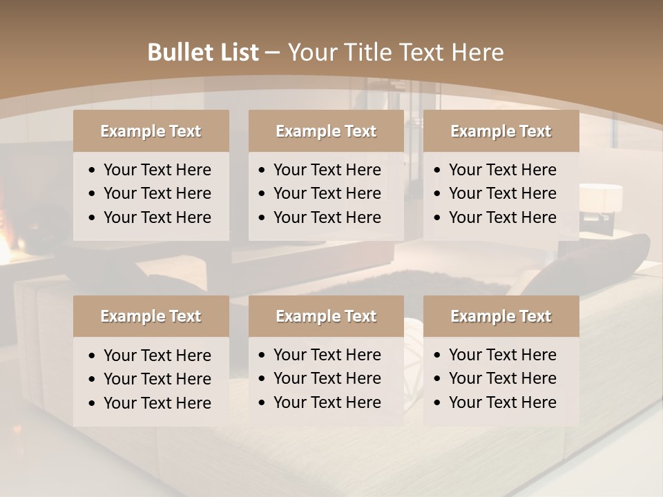 Holiday Colour House PowerPoint Template