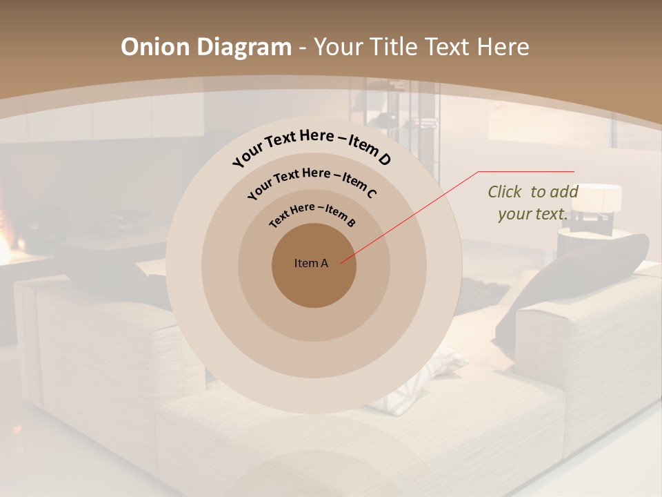 Holiday Colour House PowerPoint Template