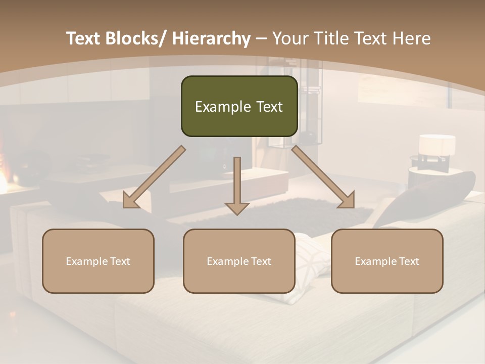 Holiday Colour House PowerPoint Template