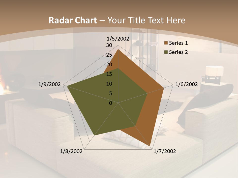 Holiday Colour House PowerPoint Template