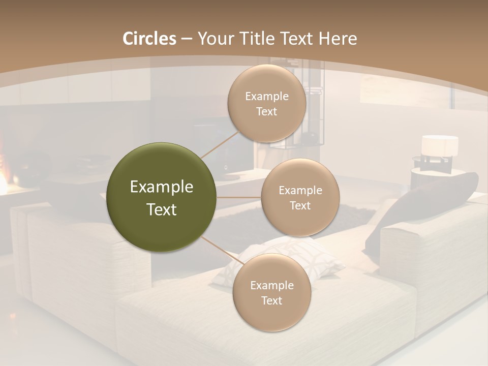 Holiday Colour House PowerPoint Template