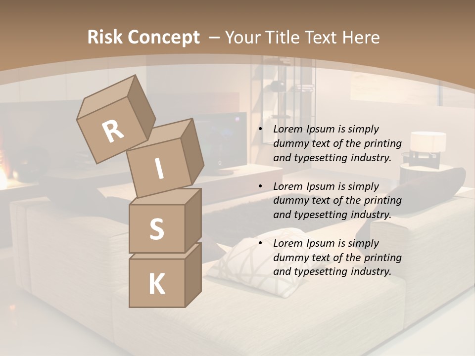 Holiday Colour House PowerPoint Template