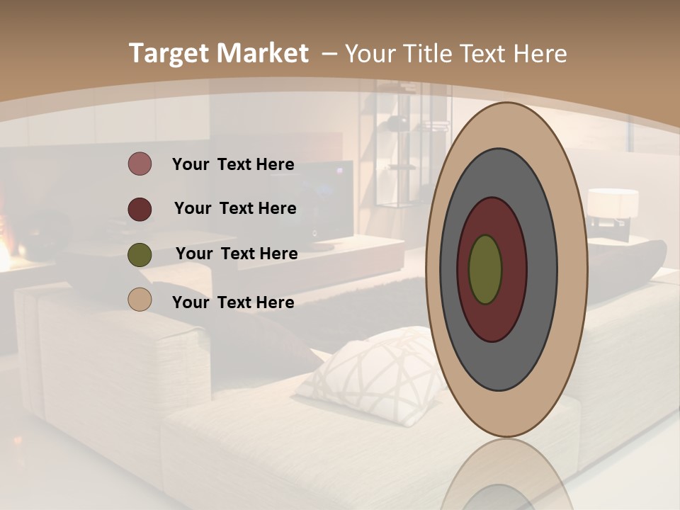 Holiday Colour House PowerPoint Template