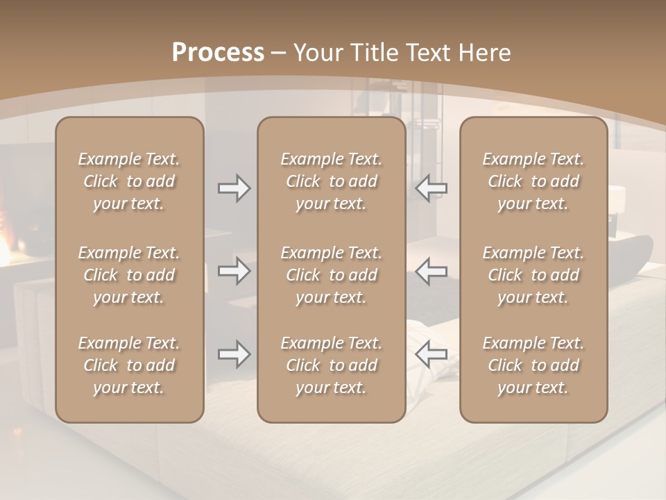 Holiday Colour House PowerPoint Template