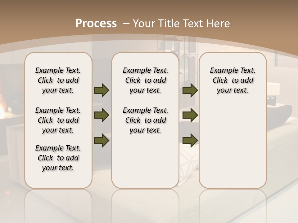 Holiday Colour House PowerPoint Template