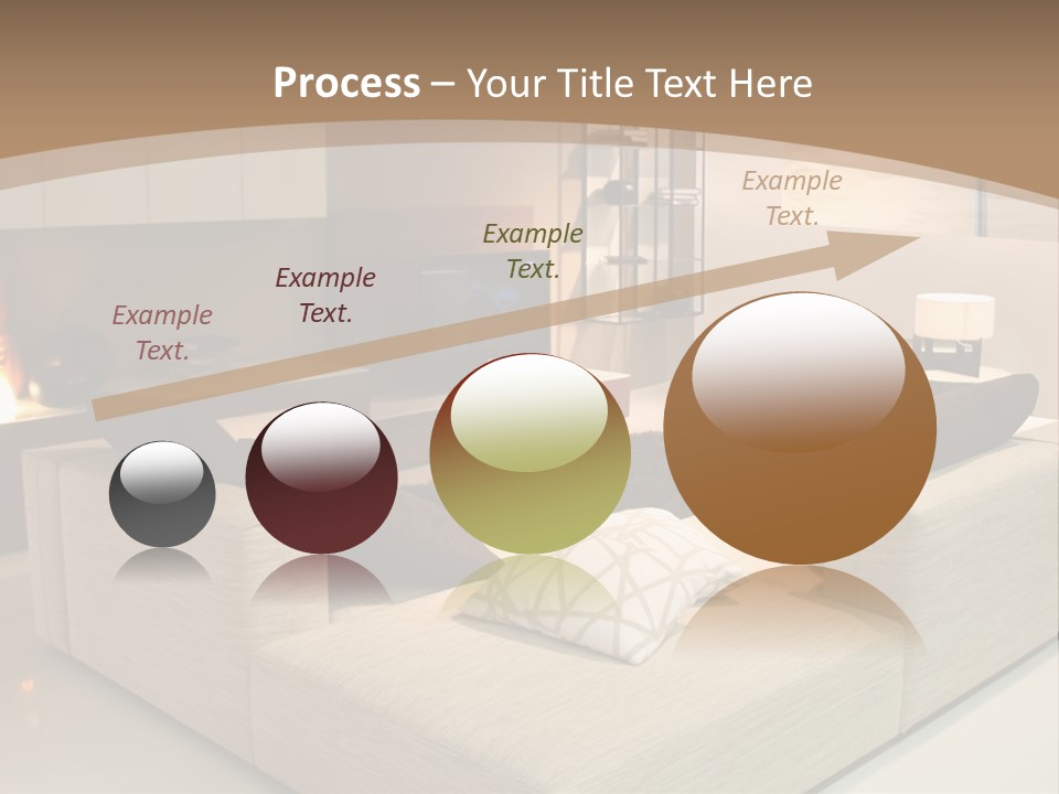 Holiday Colour House PowerPoint Template