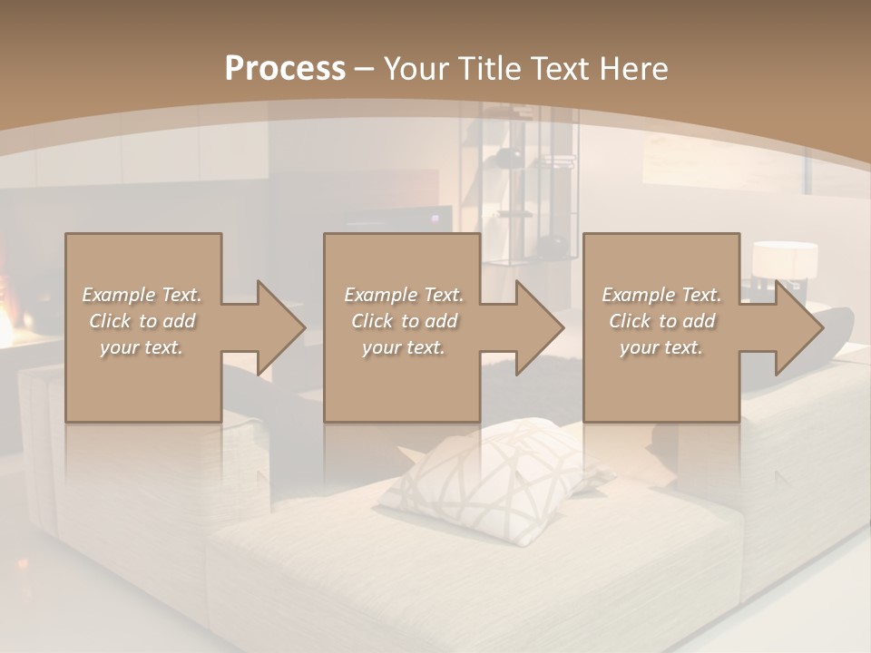 Holiday Colour House PowerPoint Template