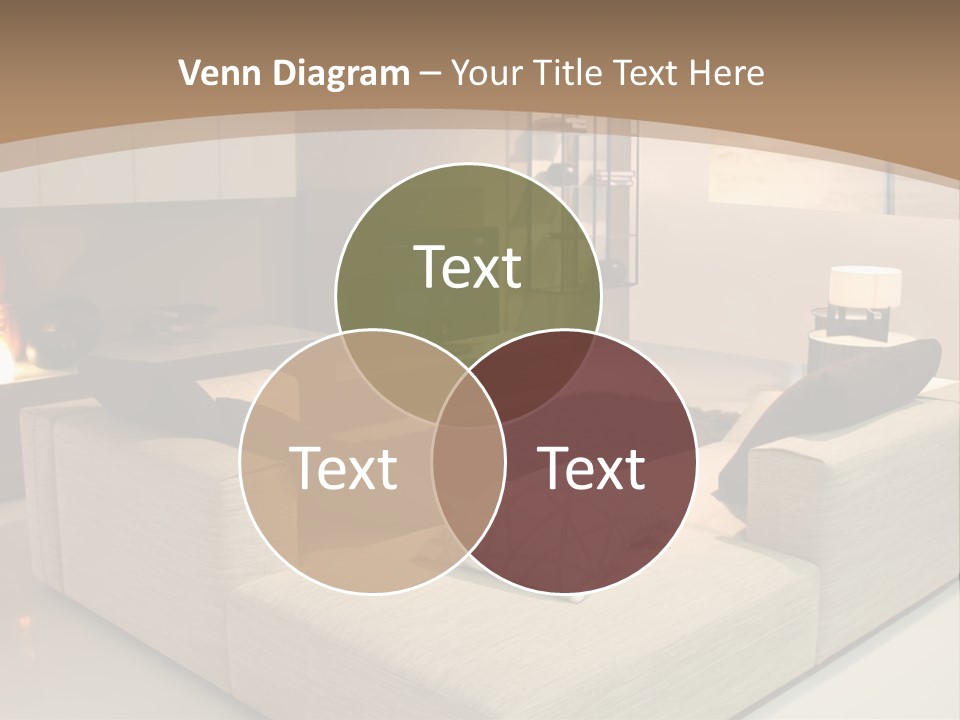 Holiday Colour House PowerPoint Template