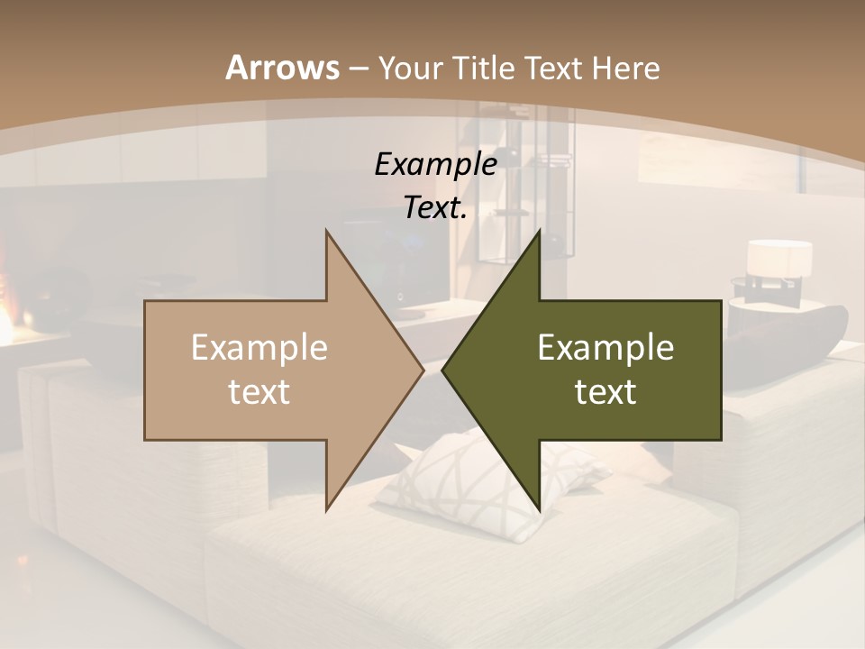 Holiday Colour House PowerPoint Template