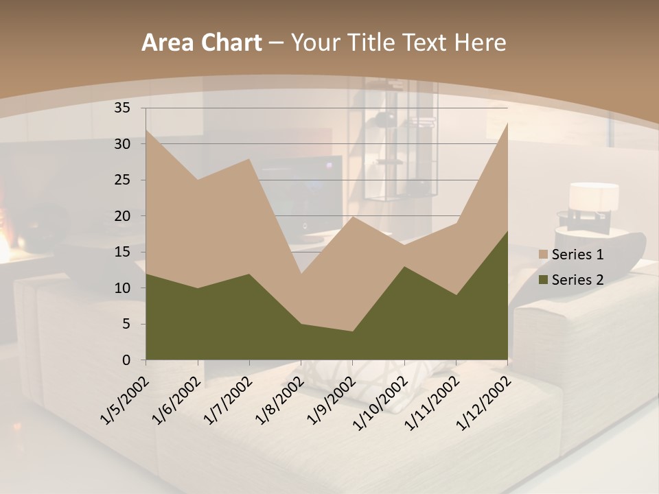 Holiday Colour House PowerPoint Template