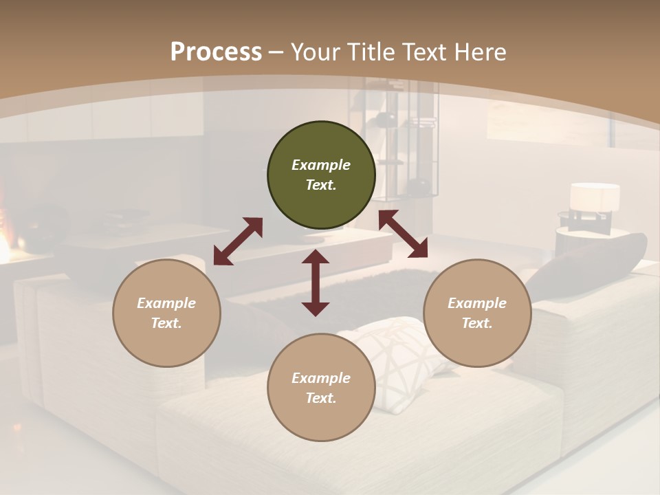 Holiday Colour House PowerPoint Template