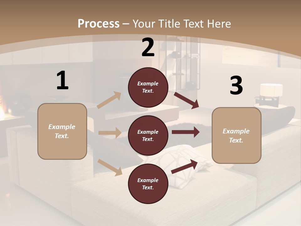 Holiday Colour House PowerPoint Template