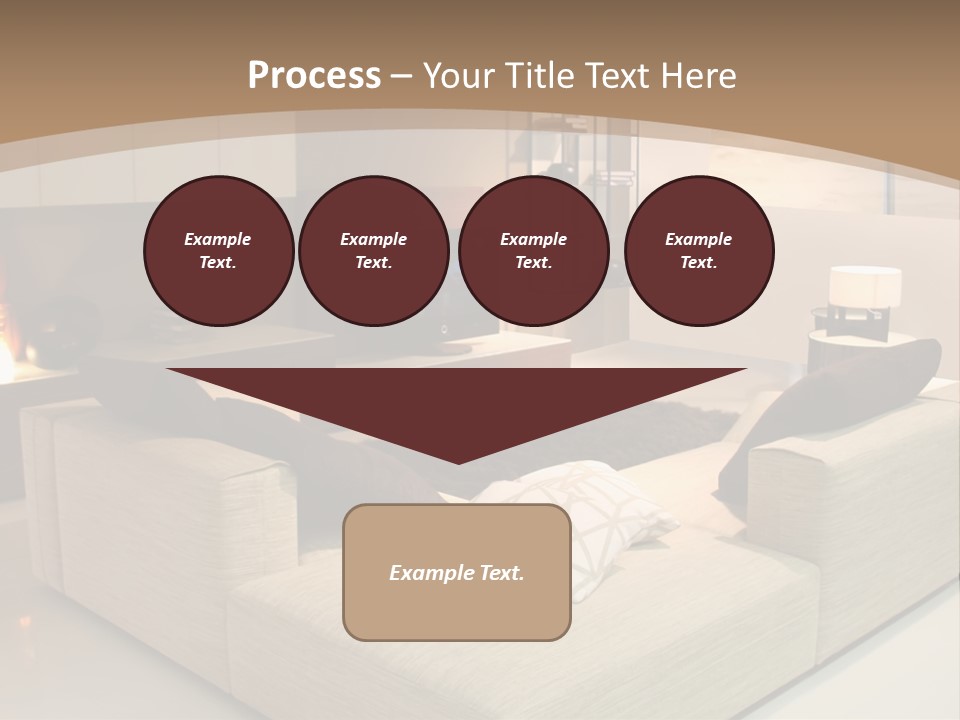 Holiday Colour House PowerPoint Template