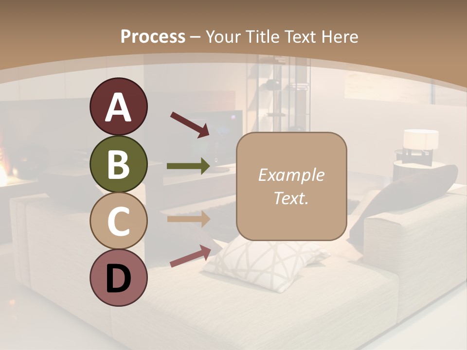 Holiday Colour House PowerPoint Template