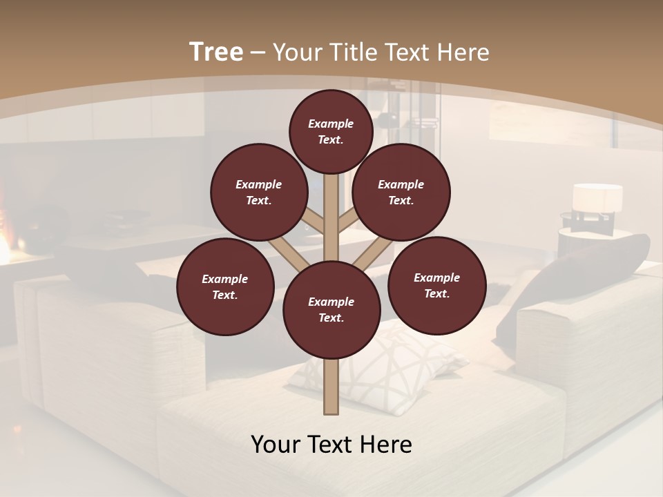 Holiday Colour House PowerPoint Template