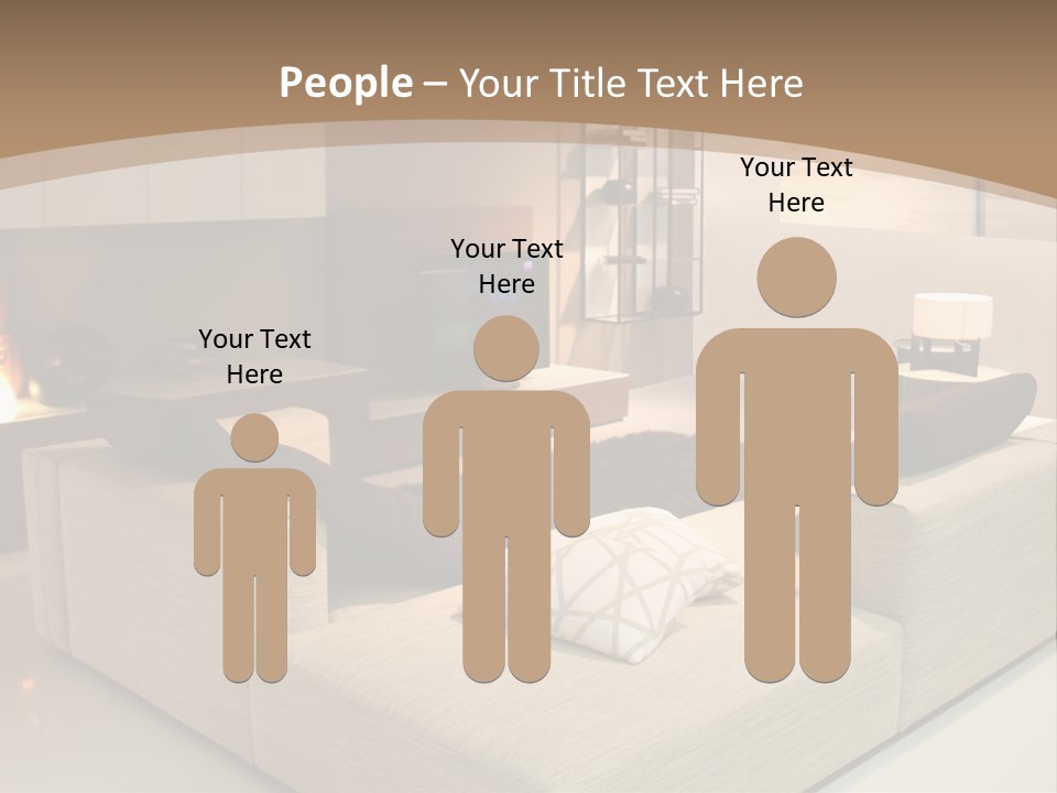 Holiday Colour House PowerPoint Template