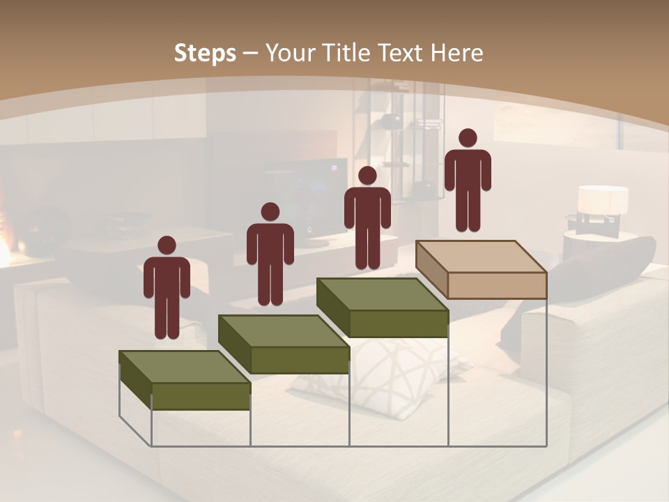 Holiday Colour House PowerPoint Template