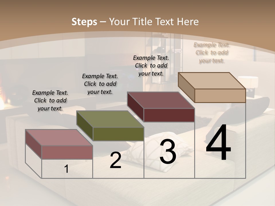 Holiday Colour House PowerPoint Template
