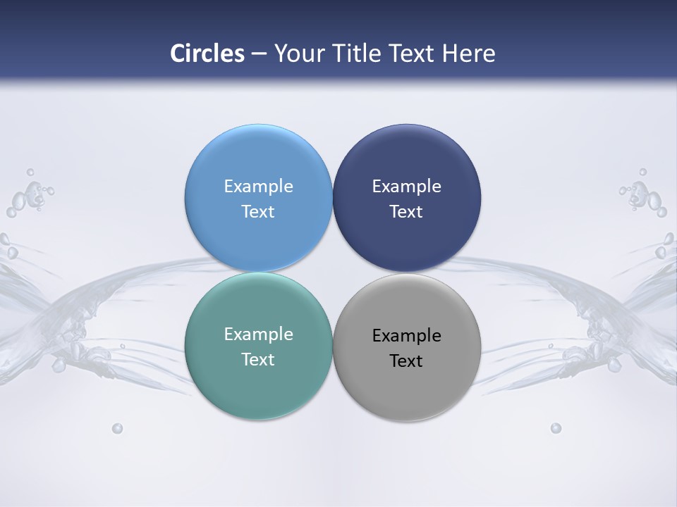 Cool Camouflaged Swim PowerPoint Template