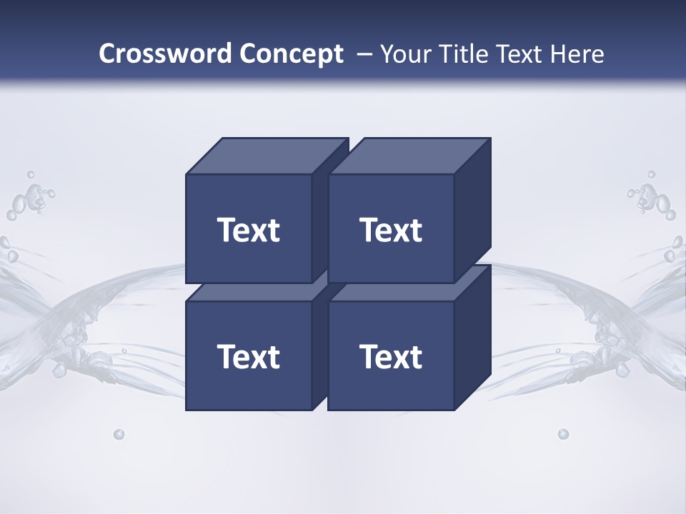 Cool Camouflaged Swim PowerPoint Template