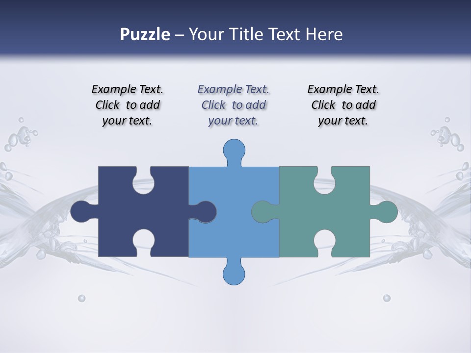 Cool Camouflaged Swim PowerPoint Template