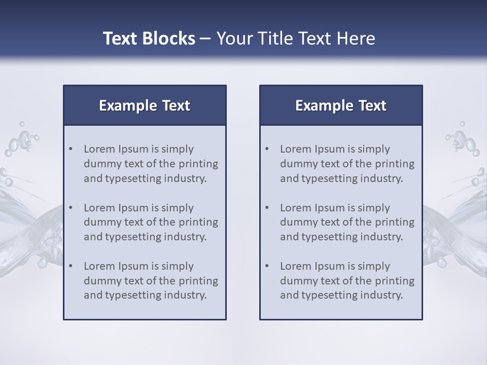 Cool Camouflaged Swim PowerPoint Template