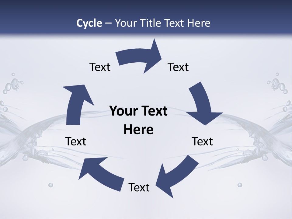 Cool Camouflaged Swim PowerPoint Template