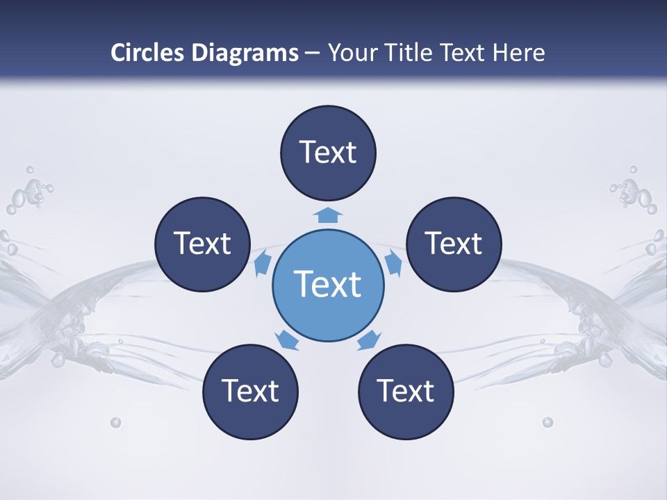 Cool Camouflaged Swim PowerPoint Template