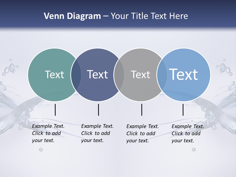 Cool Camouflaged Swim PowerPoint Template